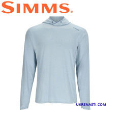 Худи Simms SolarFlex Hoody Steel Blue Heather размер S